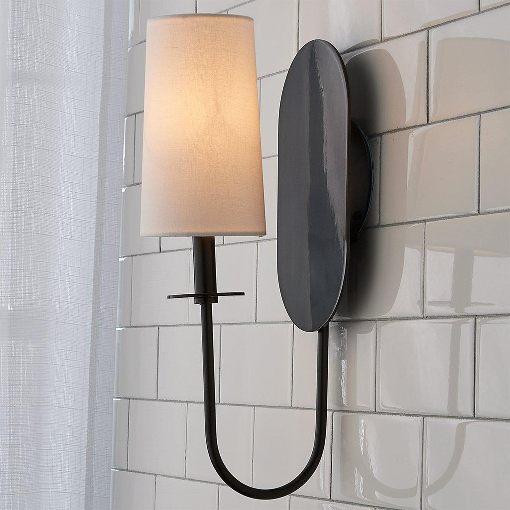 Voloraris Lampe Murale en Tissu et Laiton Premium Élégance - Neutralighting