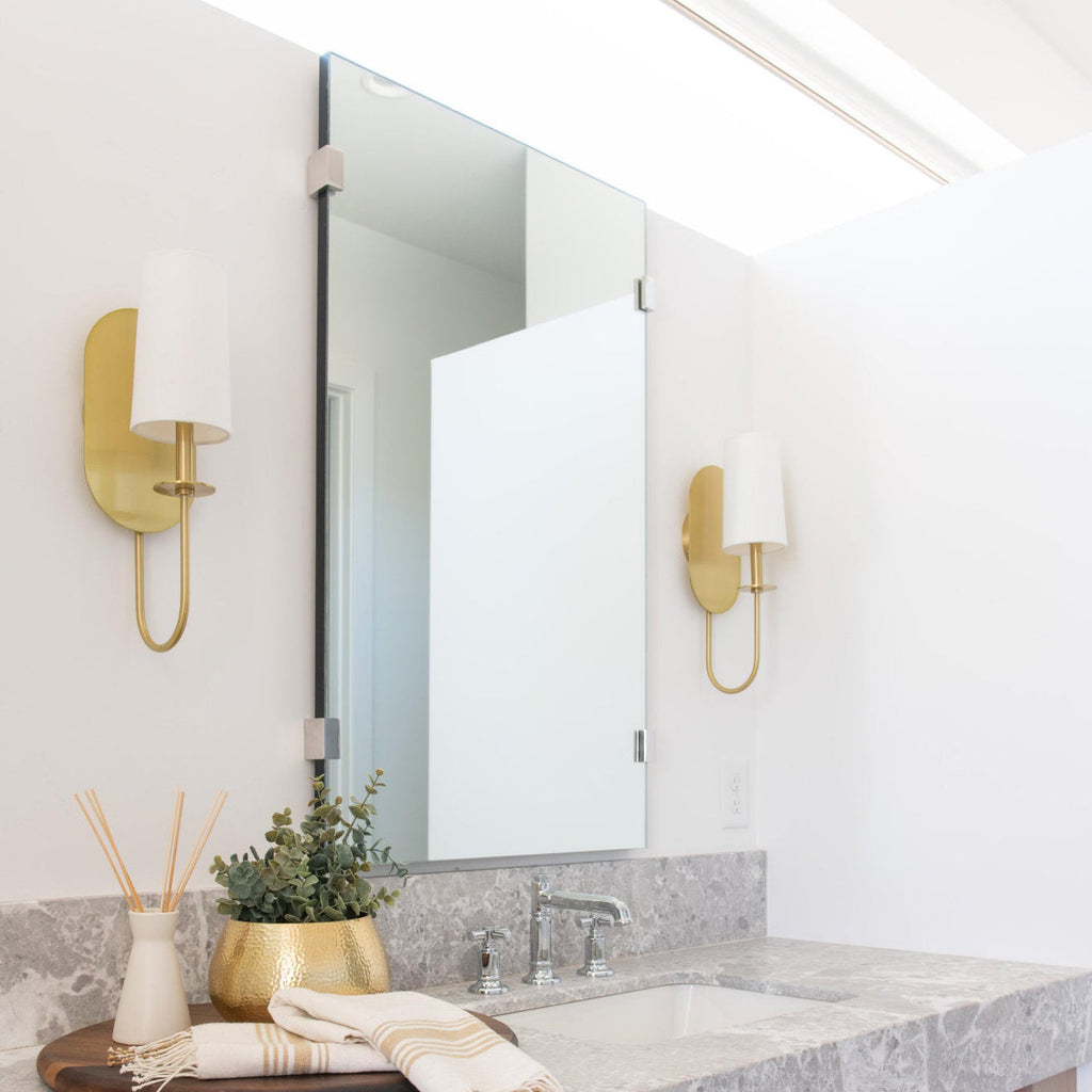Voloraris Lampe Murale en Tissu et Laiton Premium Élégance - Neutralighting