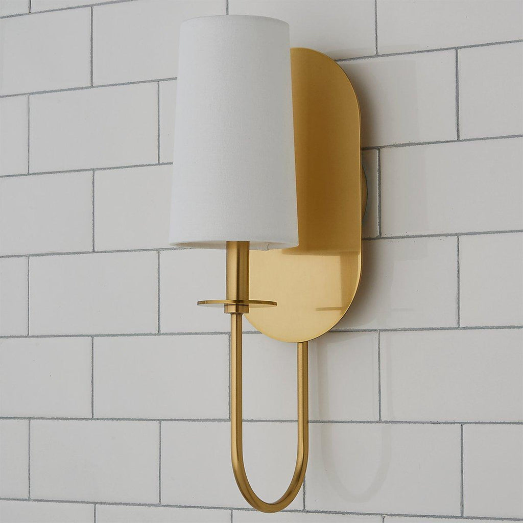 Voloraris Lampe Murale en Tissu et Laiton Premium Élégance - Neutralighting