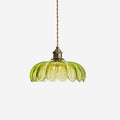 Limea Lampe Pendante Fleur Verre Vert - Neutralighting