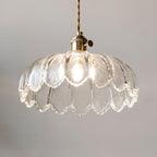 Limea Lampe Pendante Fleur Verre Vert - Neutralighting