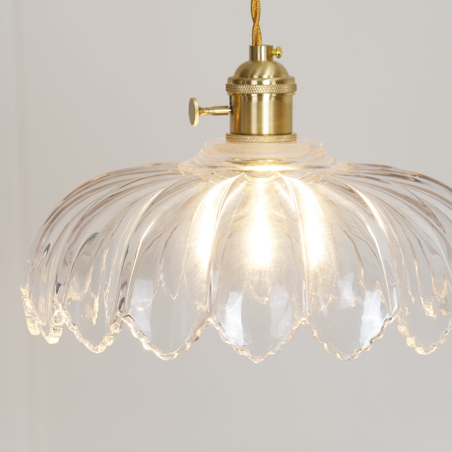 Limea Lampe Pendante Fleur Verre Vert - Neutralighting