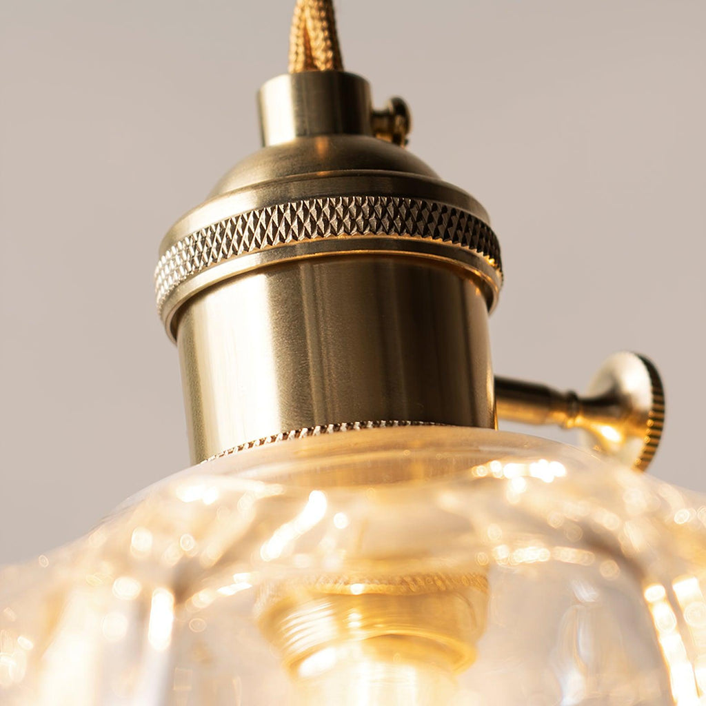 Limea Lampe Pendante Fleur Verre Vert - Neutralighting