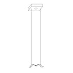 Acariel Chandelier de Luxe Grand en Verre Mouette - Neutralighting