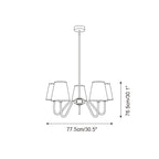 Lassen Lustre Bras Courbés - Neutralighting