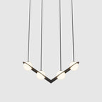 Selan Suspension en Verre Noir - Neutralighting