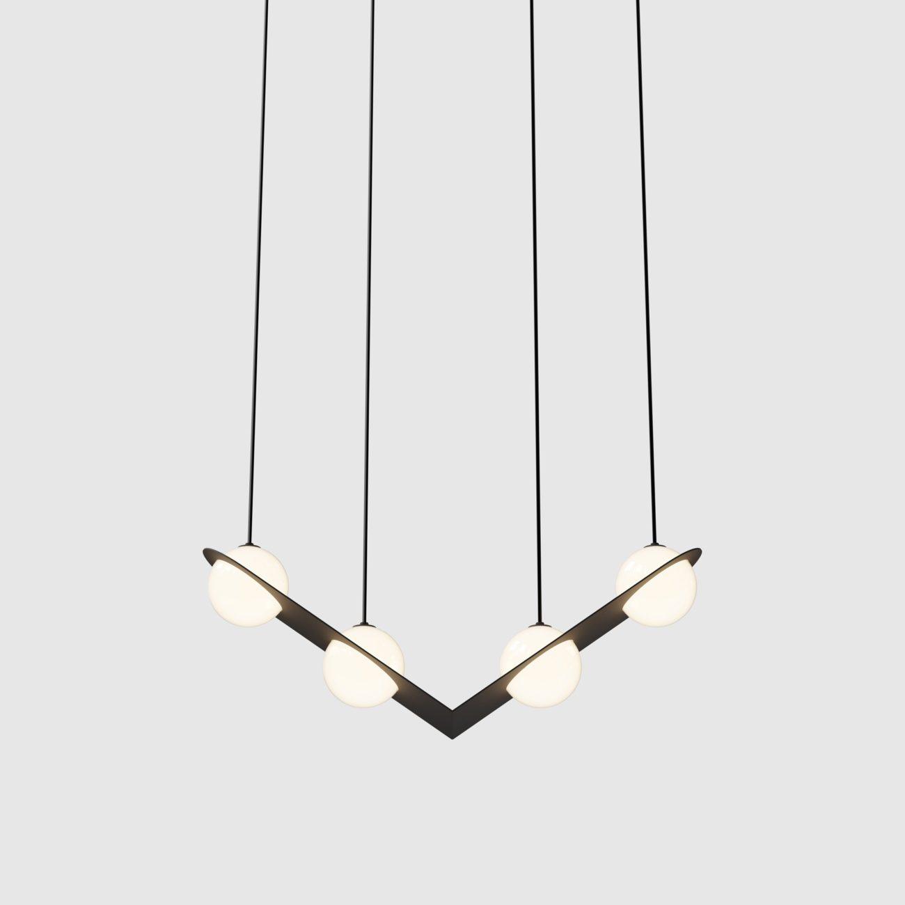 Mirere Lampe à suspension contemporaine noire - Neutralighting