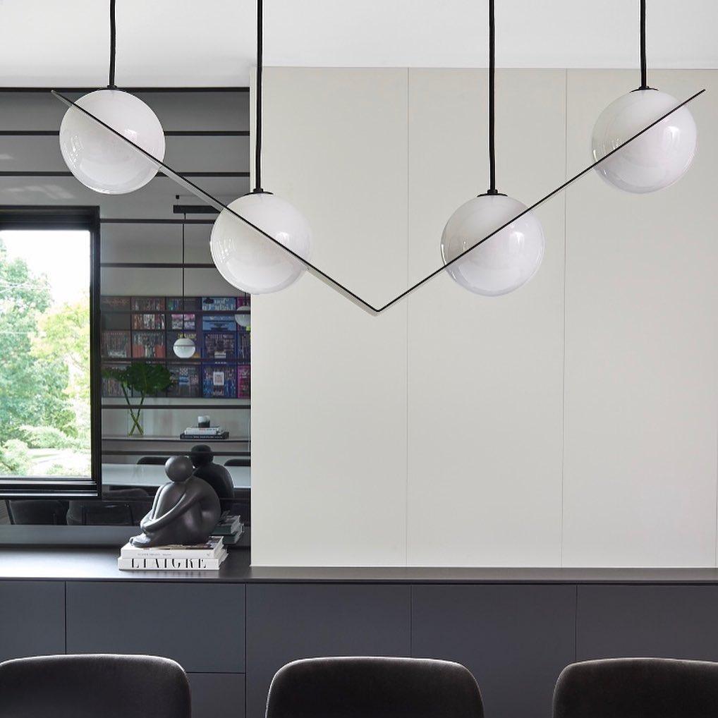 Mirere Lampe à suspension contemporaine noire - Neutralighting