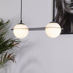 Selan Suspension en Verre Noir - Neutralighting