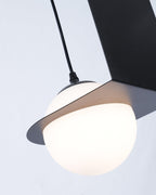 Selan Suspension en Verre Noir - Neutralighting