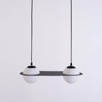Selan Suspension en Verre Noir - Neutralighting