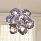 Esola Lustra Lampe Suspendue Cluster Verre Élégante - Neutralighting