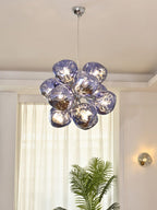 Esola Lustra Lampe Suspendue Cluster Verre Élégante - Neutralighting