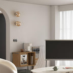 Auden Applique murale en verre ambré - Neutralighting
