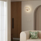 Auden Applique murale en verre ambré - Neutralighting