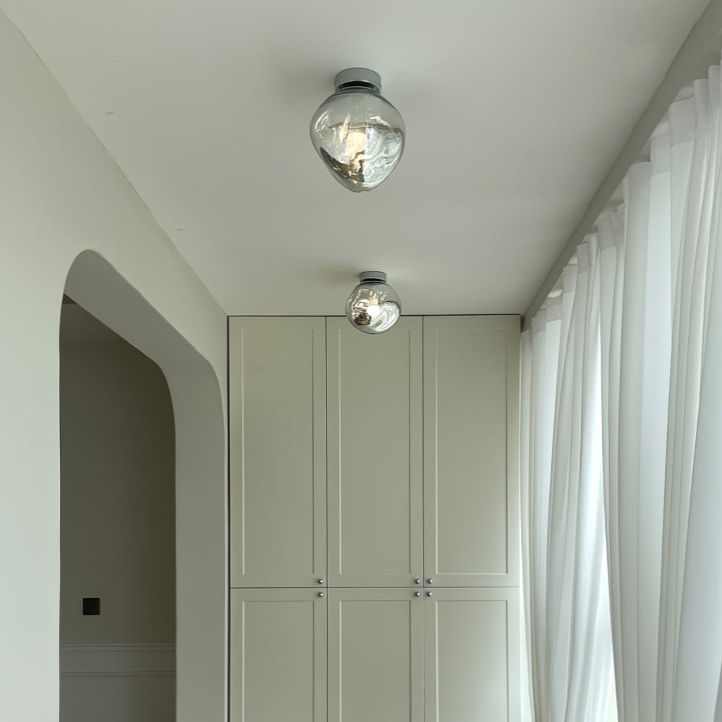 Auden Applique murale en verre ambré - Neutralighting