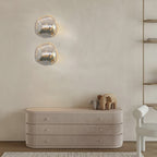 Auden Applique murale en verre ambré - Neutralighting