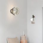 Auden Applique murale en verre ambré - Neutralighting