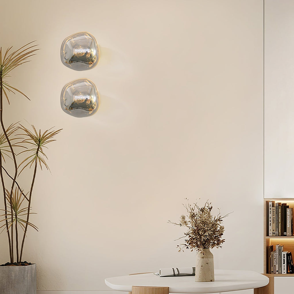 Auden Applique murale en verre ambré - Neutralighting