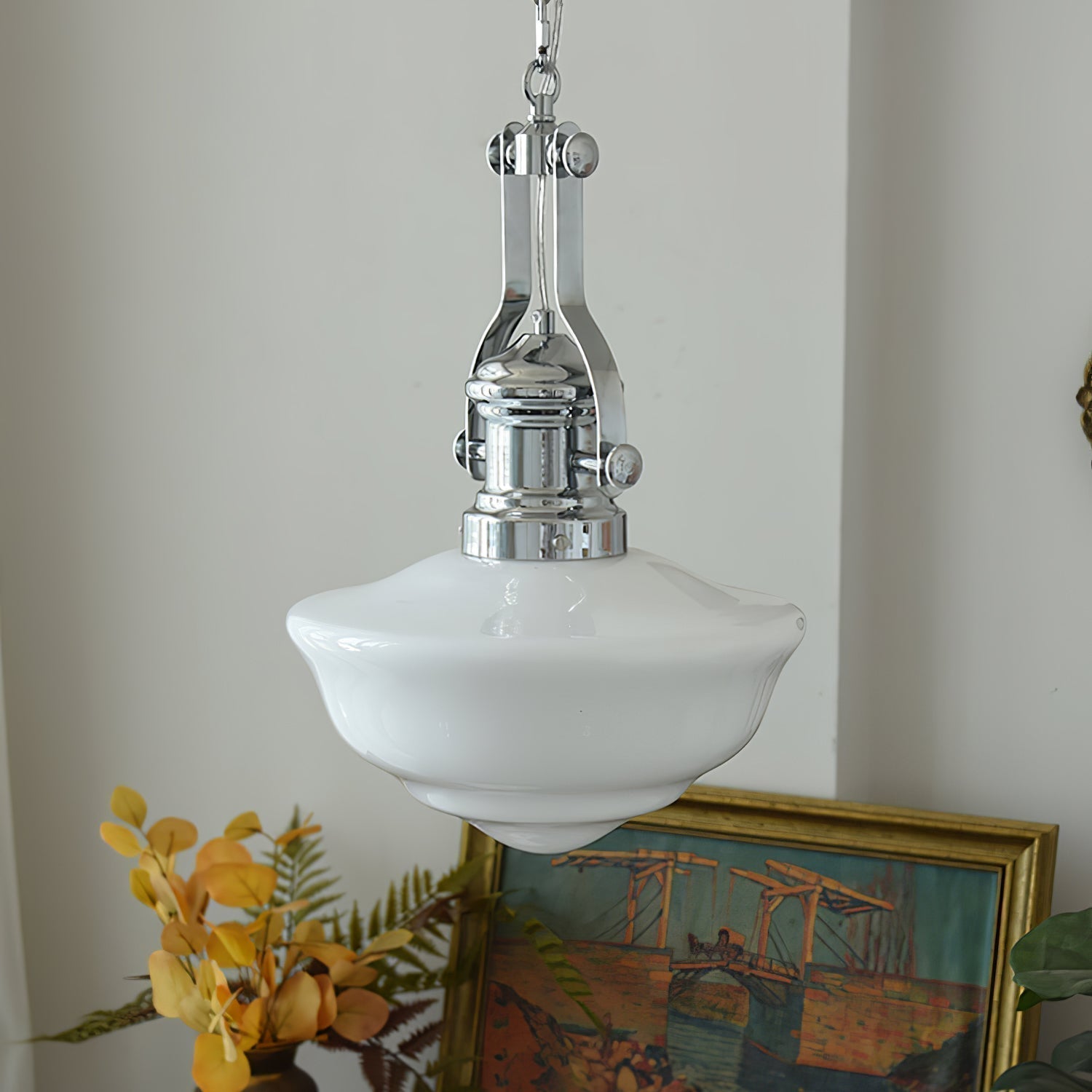 Zomiria Premium Nordic Art Verre Suspension Lumière - Neutralighting