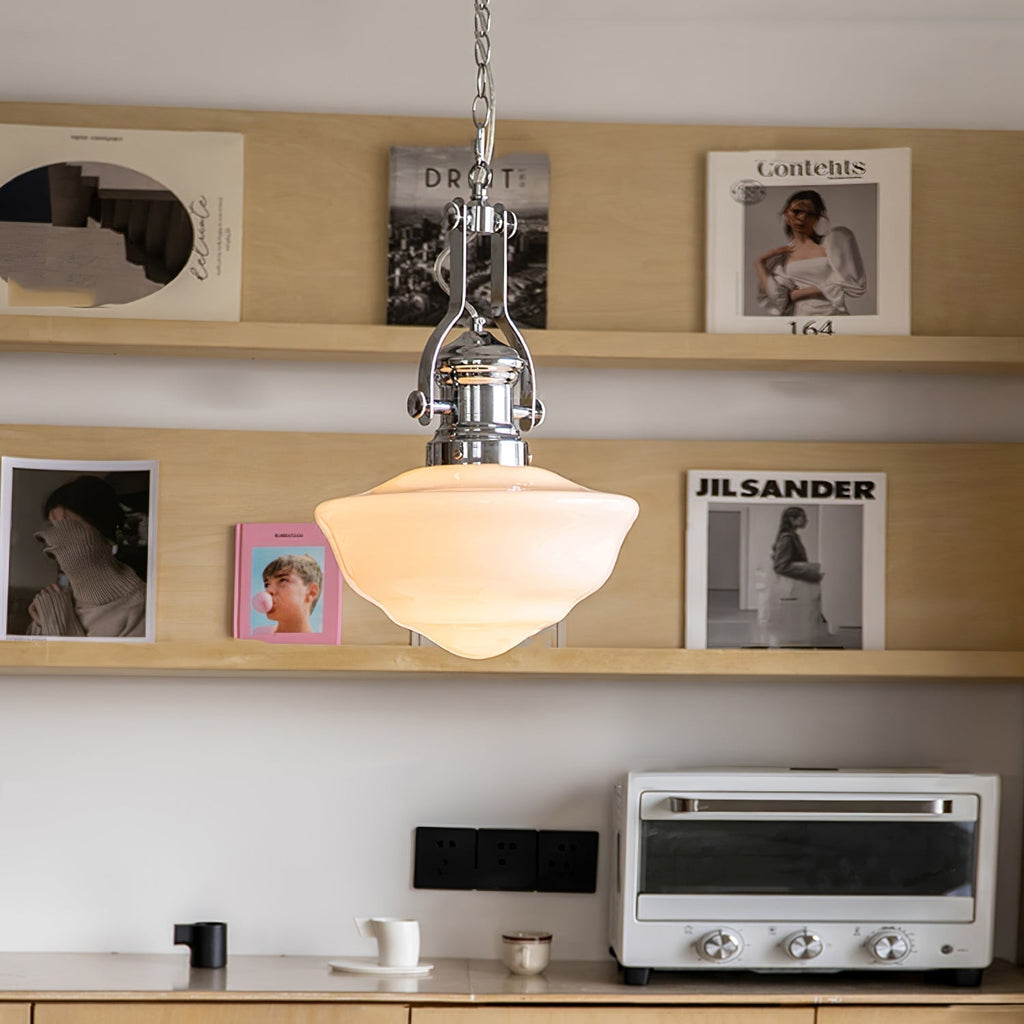 Zomiria Premium Nordic Art Verre Suspension Lumière - Neutralighting