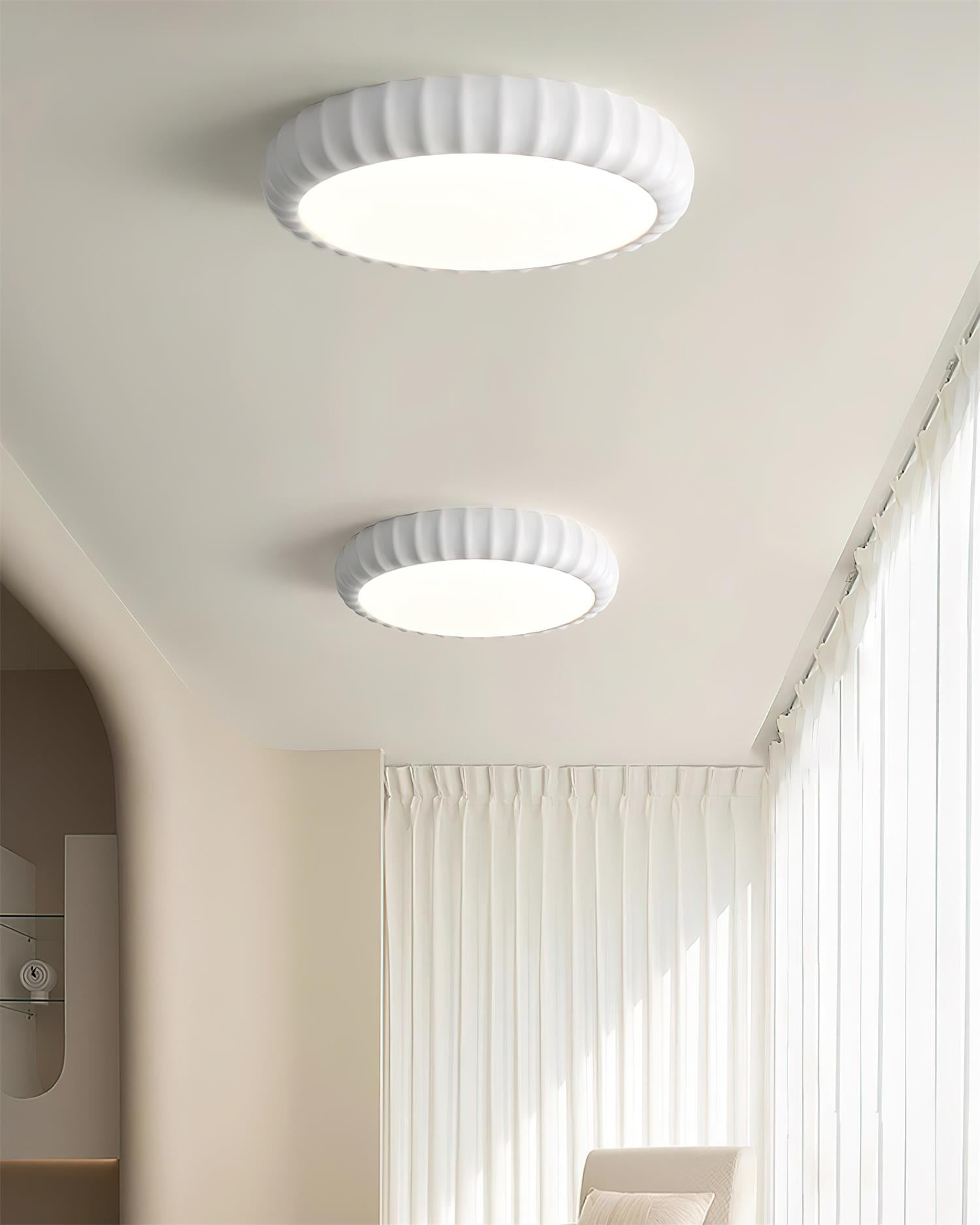 Fira Plafonnier Minimaliste Moderne en Résine - Neutralighting