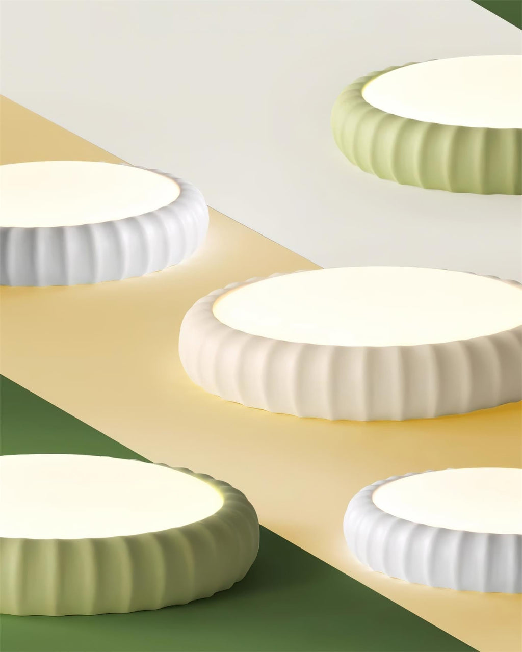 Fira Plafonnier Minimaliste Moderne en Résine - Neutralighting