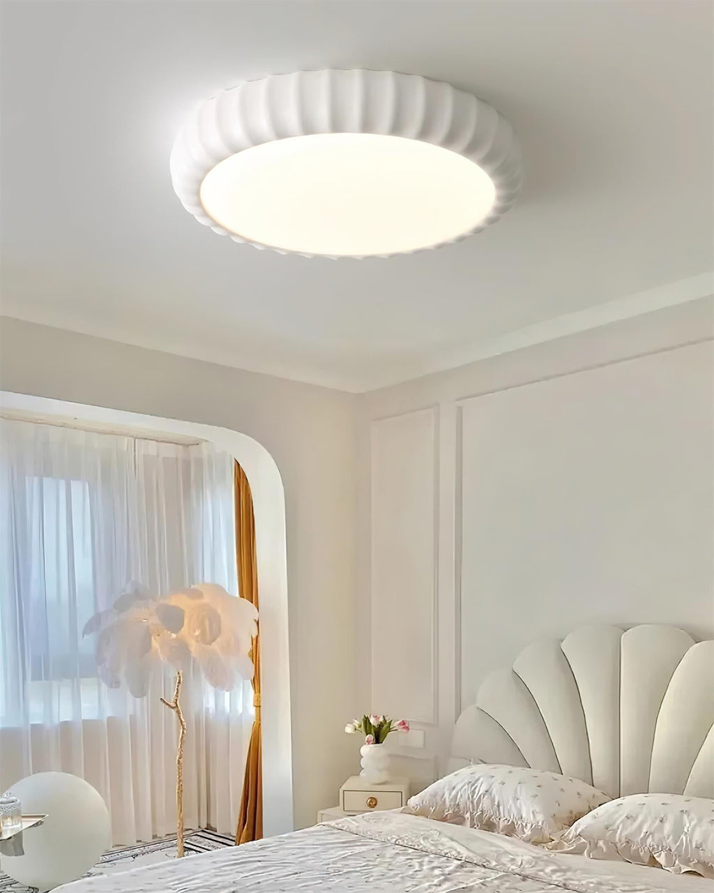 Fira Plafonnier Minimaliste Moderne en Résine - Neutralighting