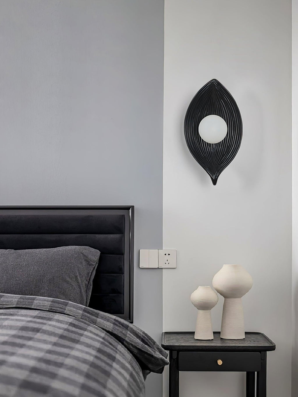 Zotalisra Applique Murale Résine Canoë Feuille - Neutralighting