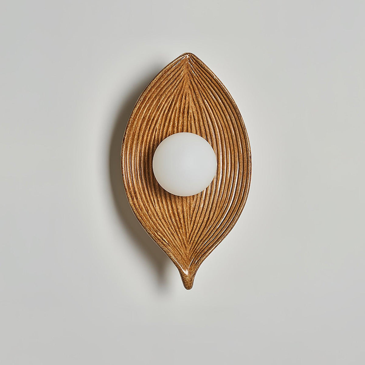Zotalisra Applique Murale Résine Canoë Feuille - Neutralighting