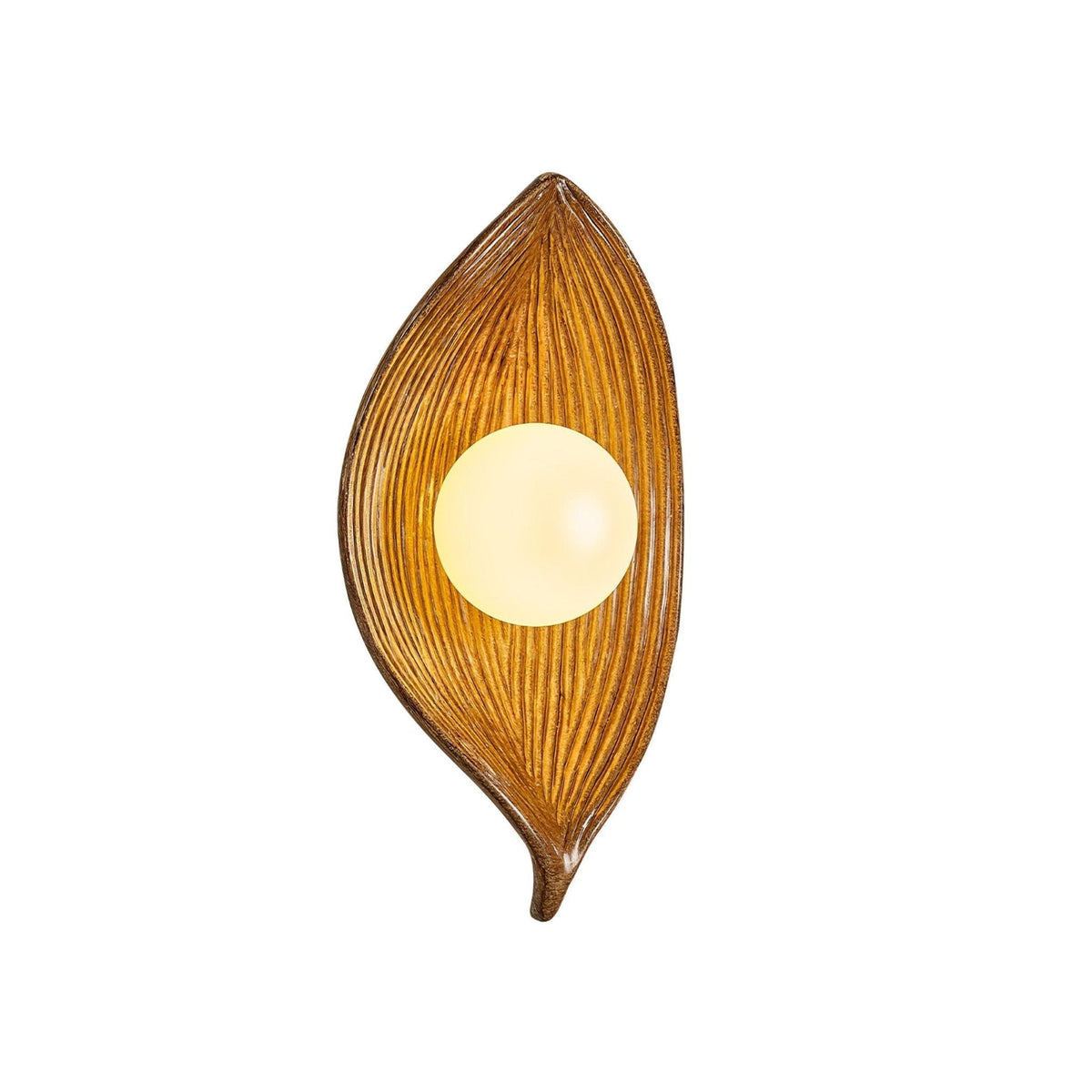 Zotalisra Applique Murale Résine Canoë Feuille - Neutralighting