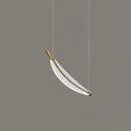 Lustra Chandelier Leaf Acrylic Gold Elegant Modern - Neutralighting