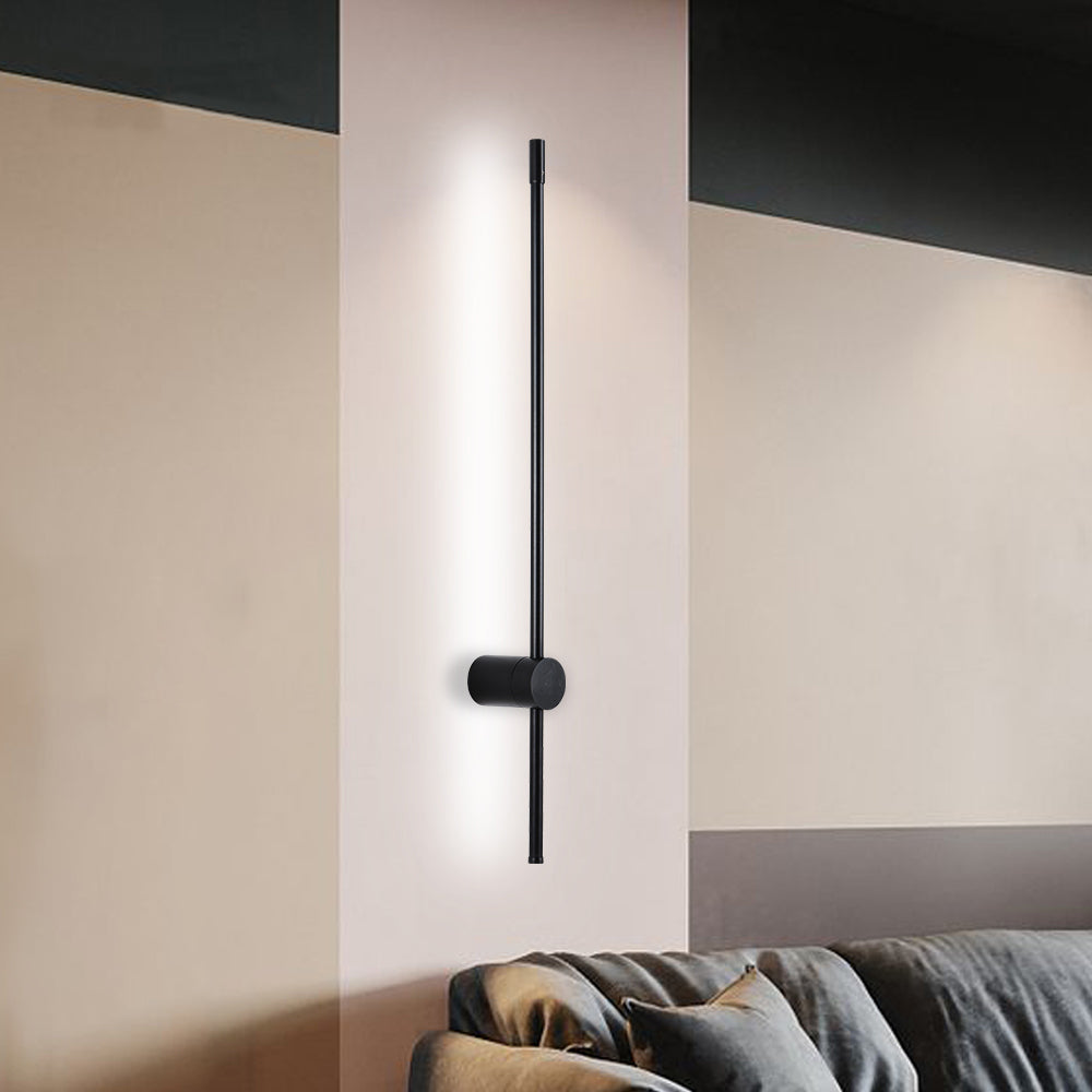 Yelra Applique Murale Intérieure LED Moderne. Rotative. Métal. Noir. Salon - Neutralighting