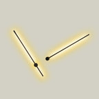 Yelra Applique Murale Intérieure LED Moderne. Rotative. Métal. Noir. Salon - Neutralighting