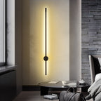 Yelra Applique Murale Intérieure LED Moderne. Rotative. Métal. Noir. Salon - Neutralighting