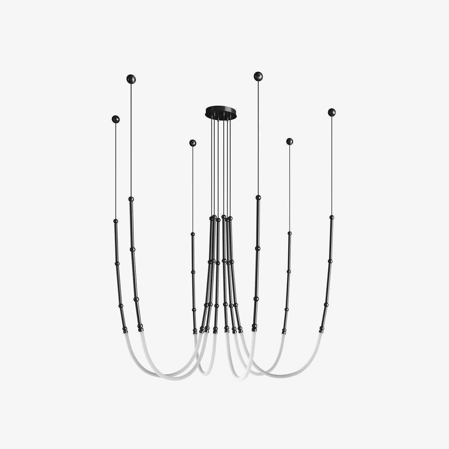Lustra Chandelier Leda LED Flexible Moderne Sculptural - Neutralighting