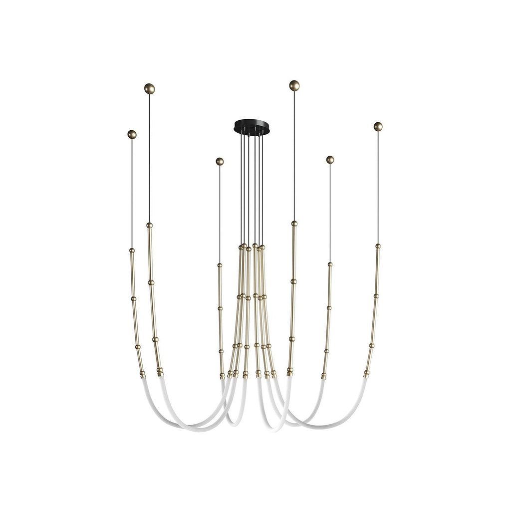 Lustra Chandelier Leda LED Flexible Moderne Sculptural - Neutralighting