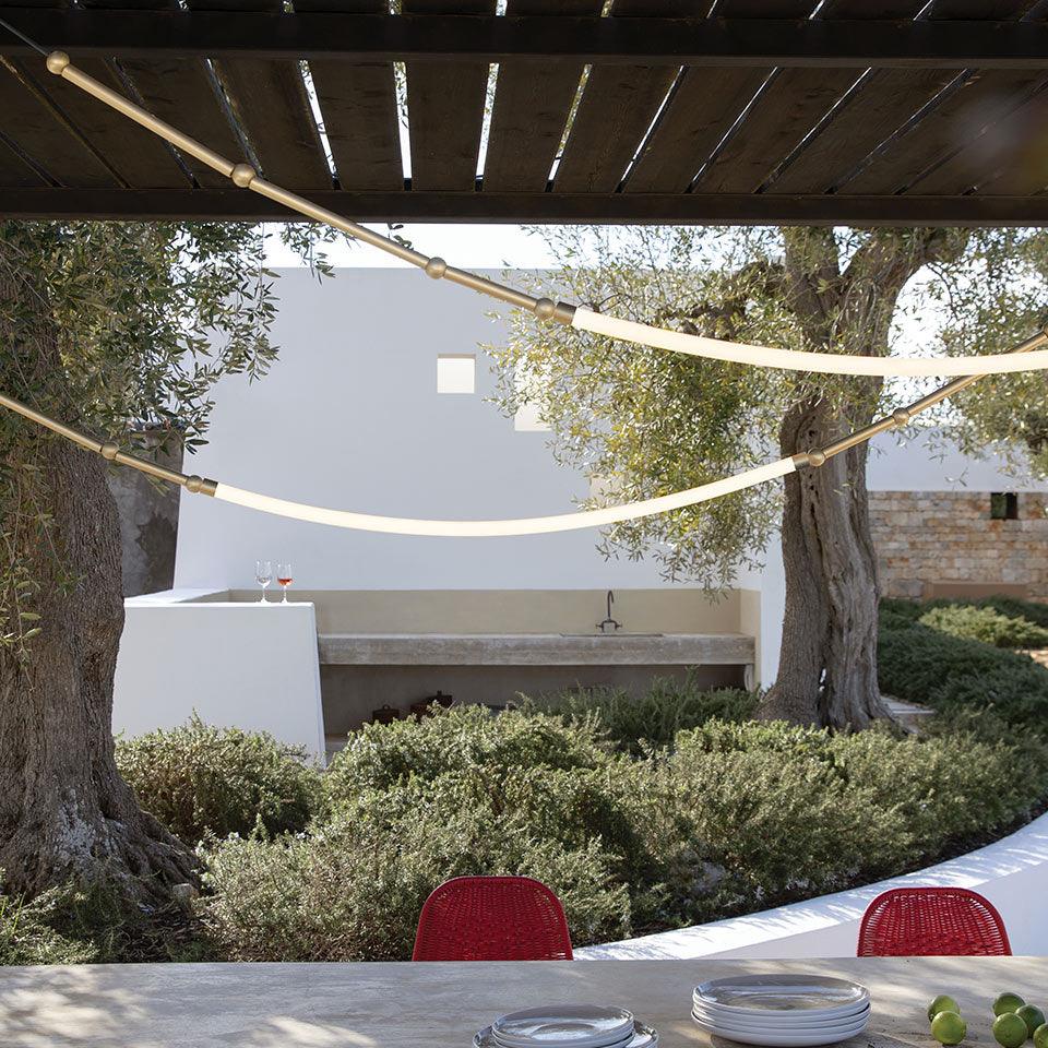 Lustra Chandelier Leda LED Flexible Moderne Sculptural - Neutralighting