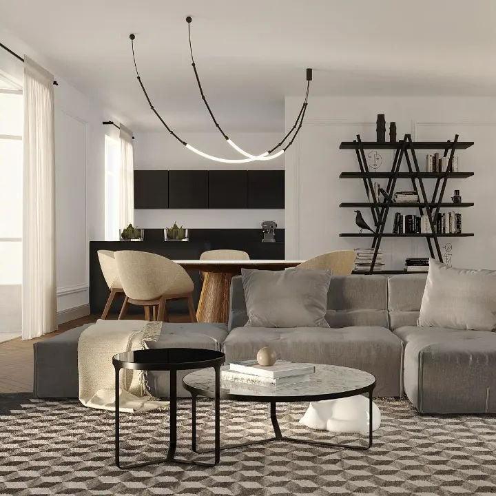 Lustra Chandelier Leda LED Flexible Moderne Sculptural - Neutralighting