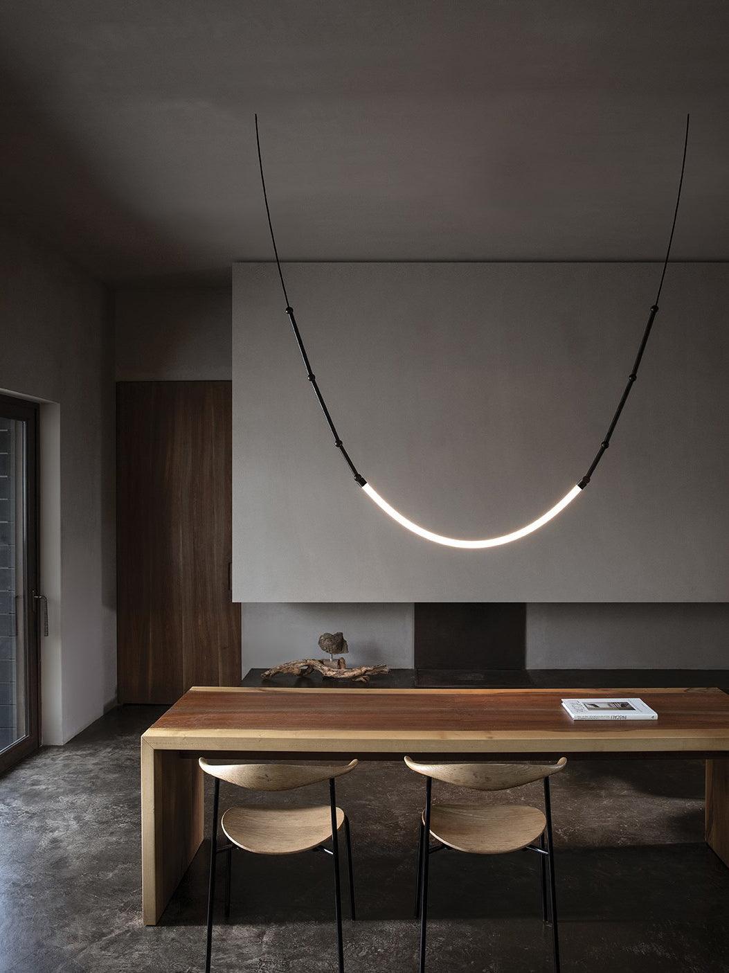 Lustra Chandelier Leda LED Flexible Moderne Sculptural - Neutralighting