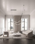Lustra Chandelier Leda LED Flexible Moderne Sculptural - Neutralighting