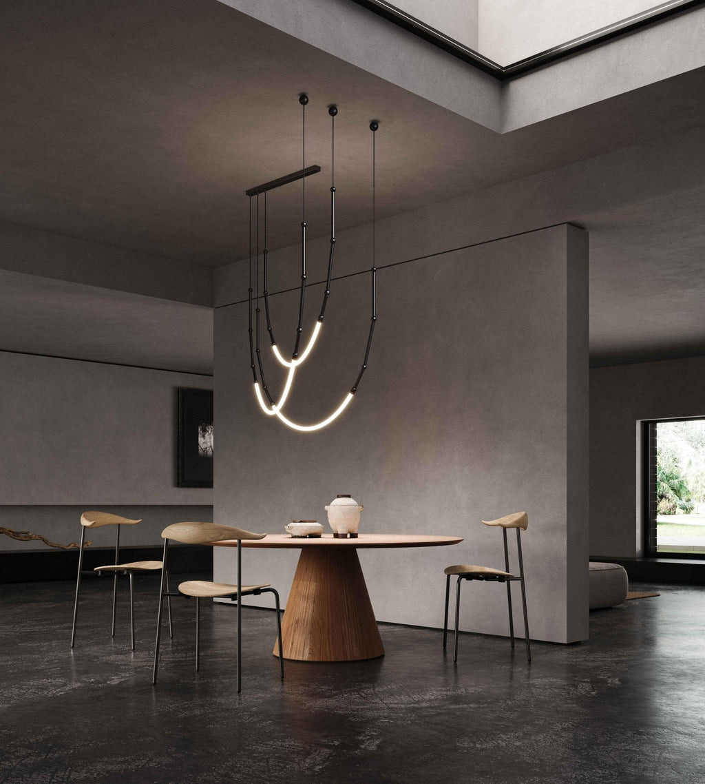 Lustra Chandelier Leda LED Flexible Moderne Sculptural - Neutralighting