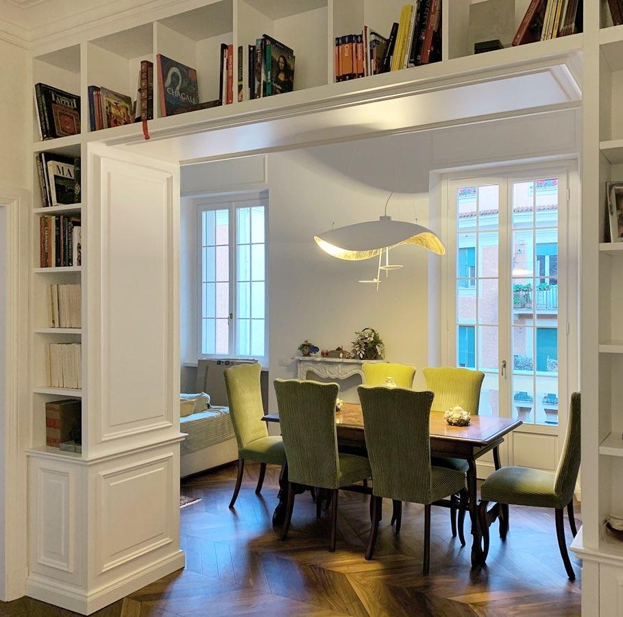 Lustra Suspension Lampe Abat-jour Courbé Noir et Or - Neutralighting