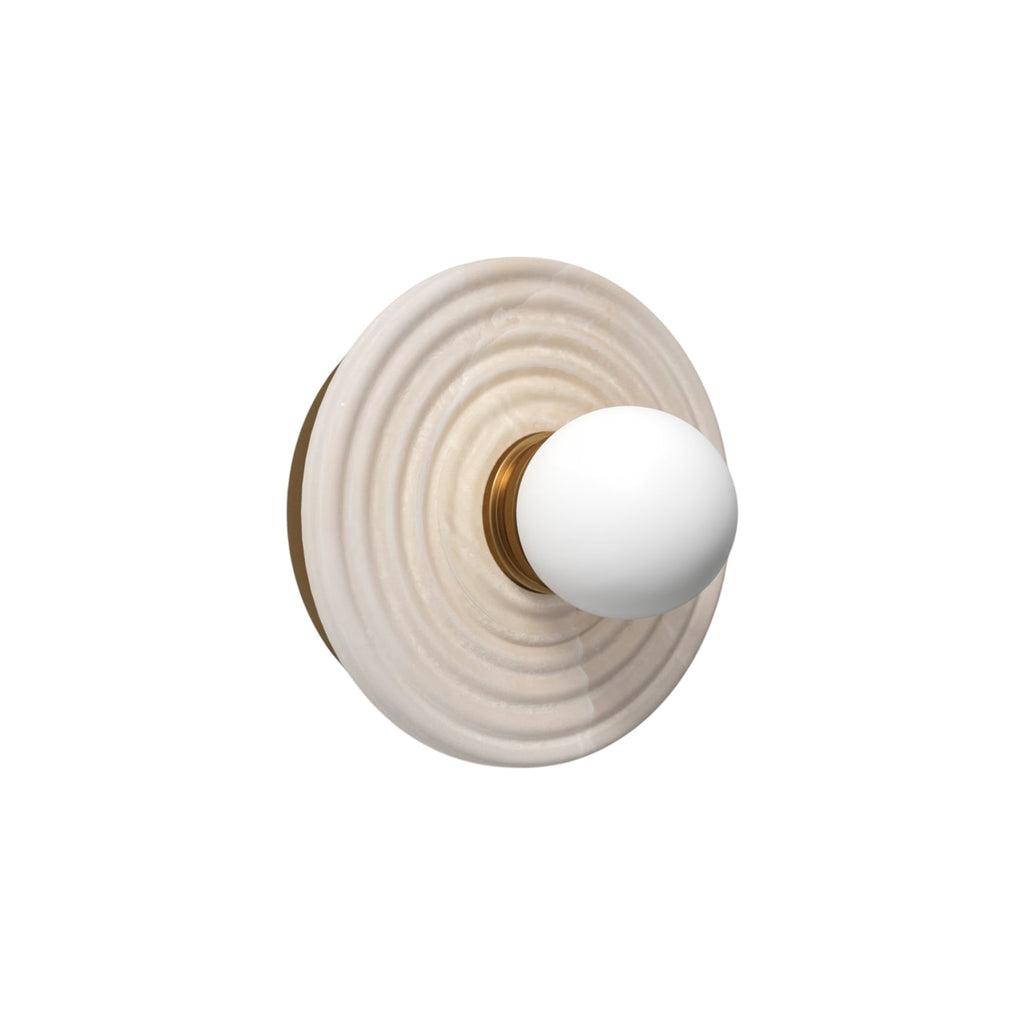 Lampe Murale en Albâtre et Verre Moderne Minimaliste Syraean - Neutralighting