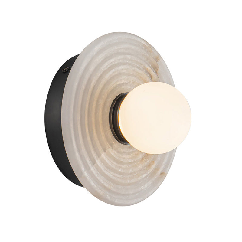Lampe Murale en Albâtre et Verre Moderne Minimaliste Syraean - Neutralighting