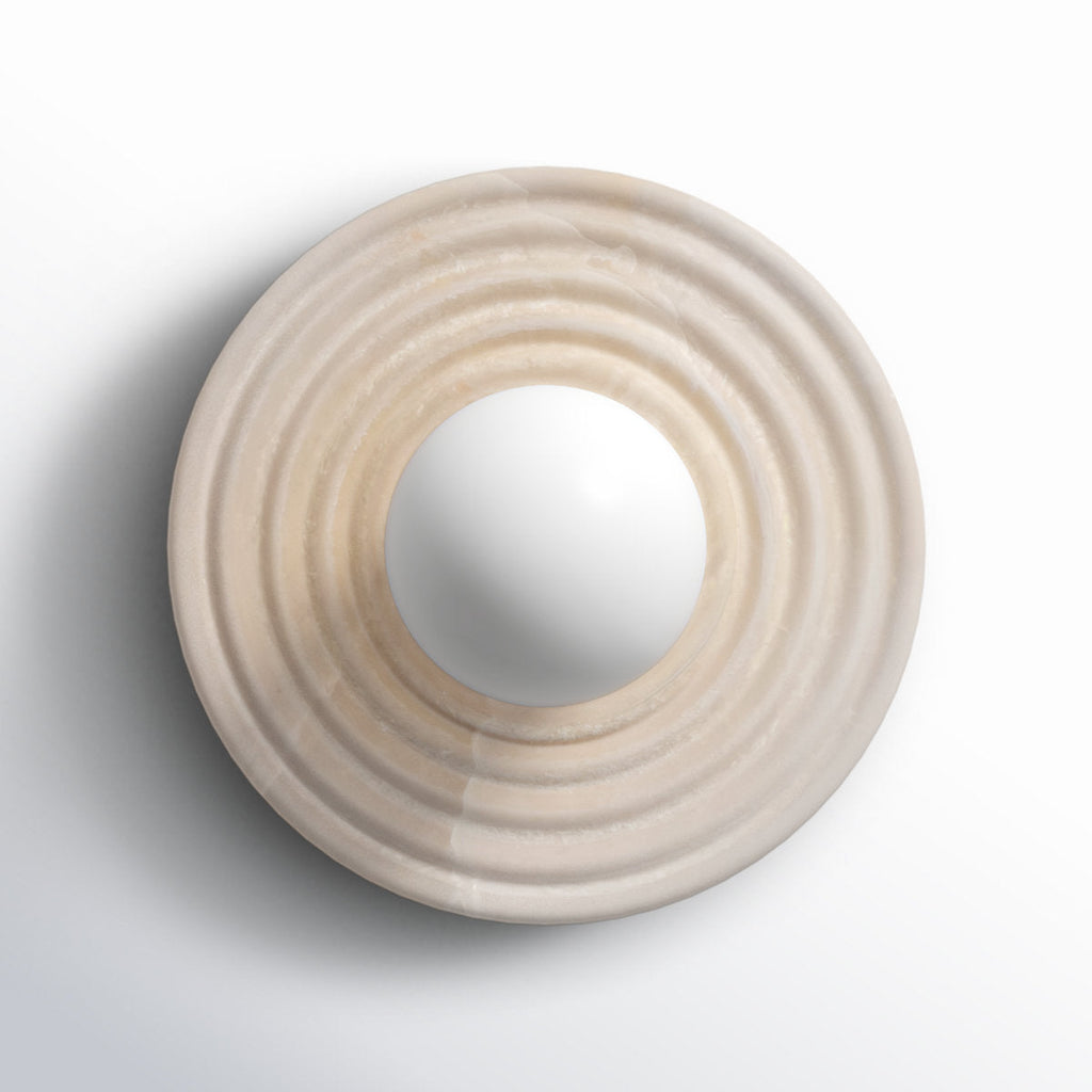 Lampe Murale en Albâtre et Verre Moderne Minimaliste Syraean - Neutralighting