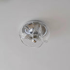 Applique Murale Tourbillon Texture Clair Ambre Gris Fumé Moderne - Neutralighting