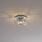 Applique Murale Tourbillon Texture Clair Ambre Gris Fumé Moderne - Neutralighting