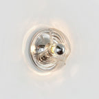 Applique Murale Tourbillon Texture Clair Ambre Gris Fumé Moderne - Neutralighting