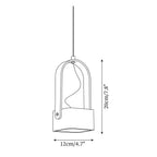 Cesta Suspension Carré Jaune Travertin - Neutralighting
